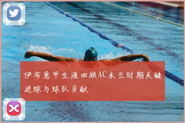 伊布意甲生涯回顾AC米兰时期关键进球与球队贡献